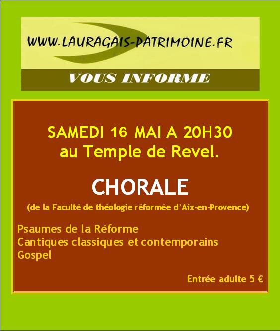 CHORALE-TEMPLE